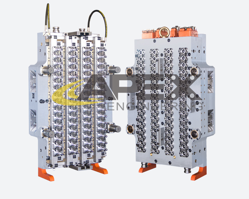 64 Cavity Plastic Pet Preform Mold Needle Valve Self-Locking Structure