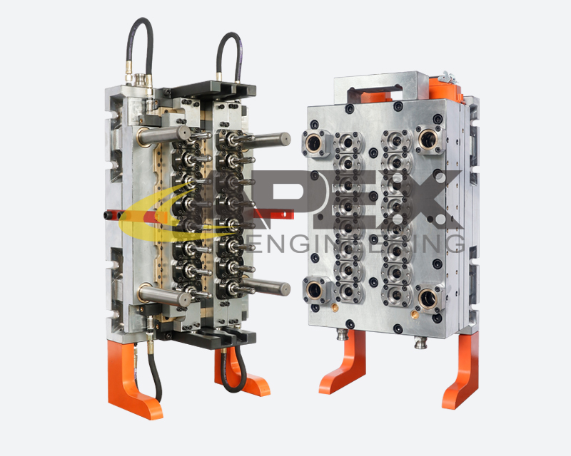16 Cavities Hot Runner Plastic Injection Needle Valve Pet Preform Mould