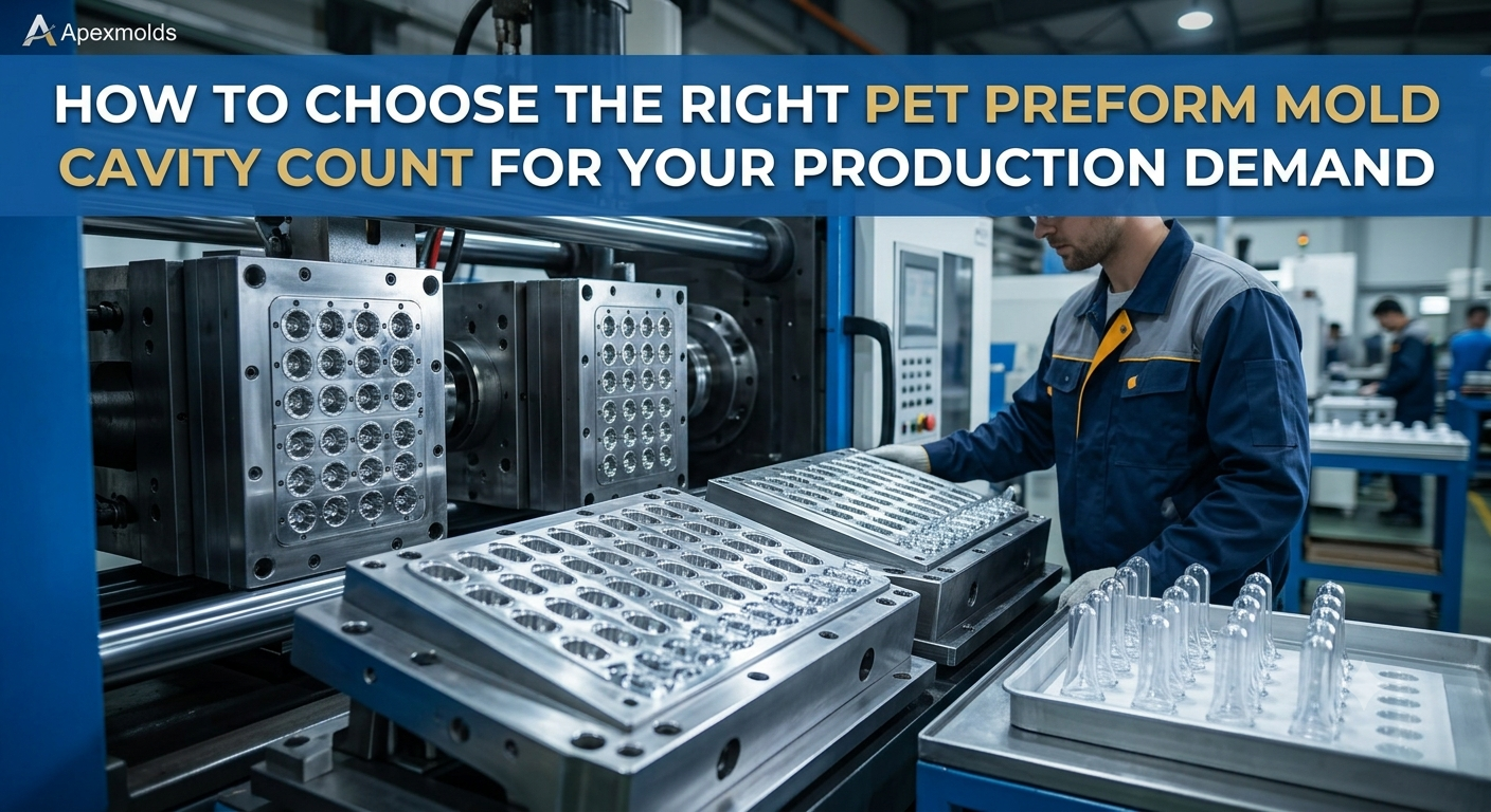How to Choose the Right PET Preform Mold Cavity Count for Your Production Demand