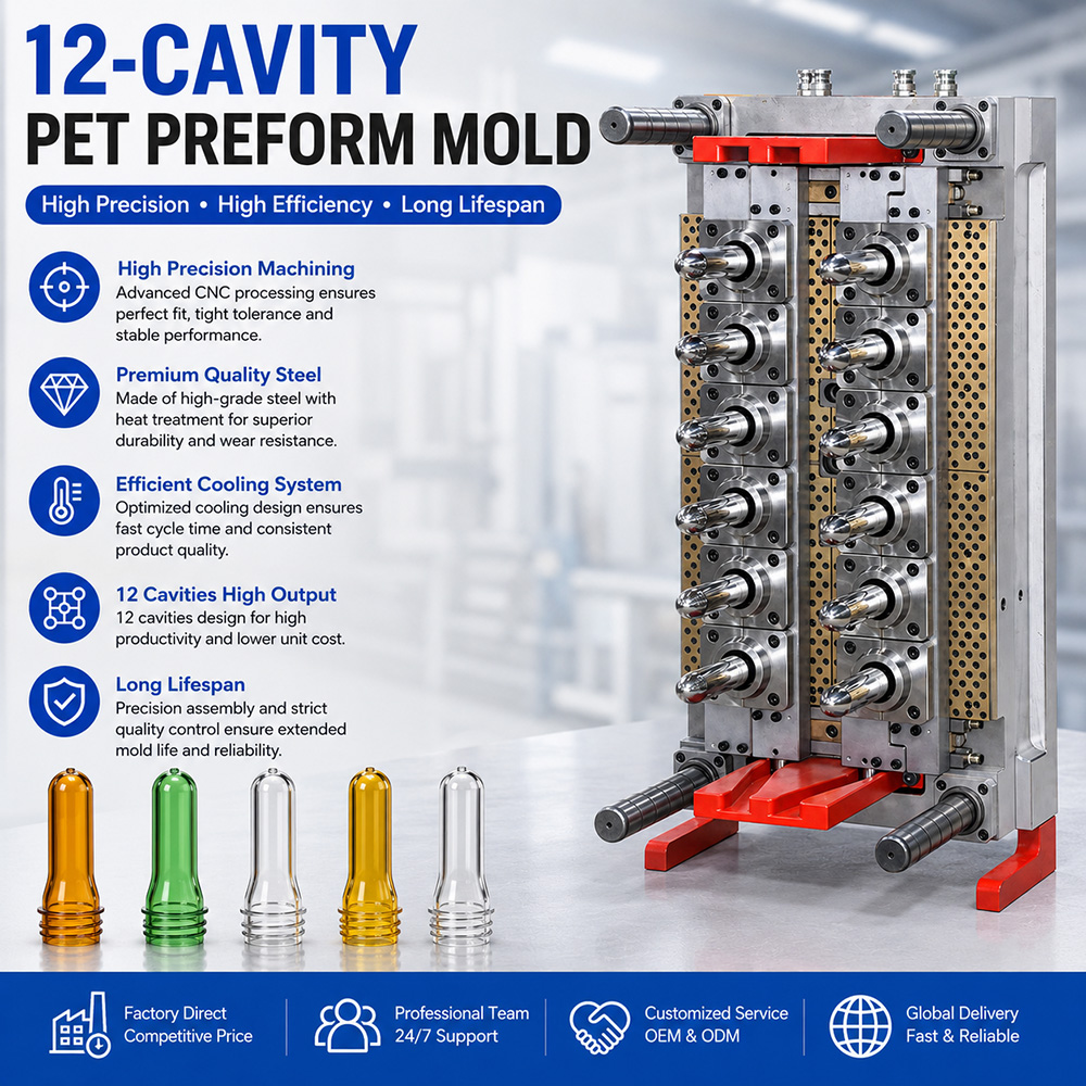 Case Study: Running 100% rPET in a High-Cavity Preform Mold – What It Takes