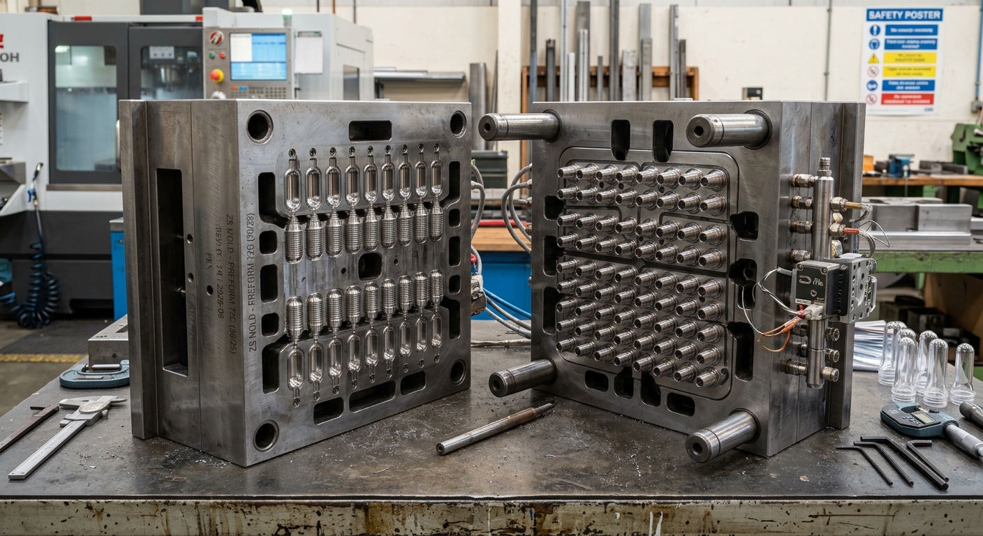Case Study: Reducing Preform Weight from 10g to 9g with Optimized Cooling and Ventilation Systems