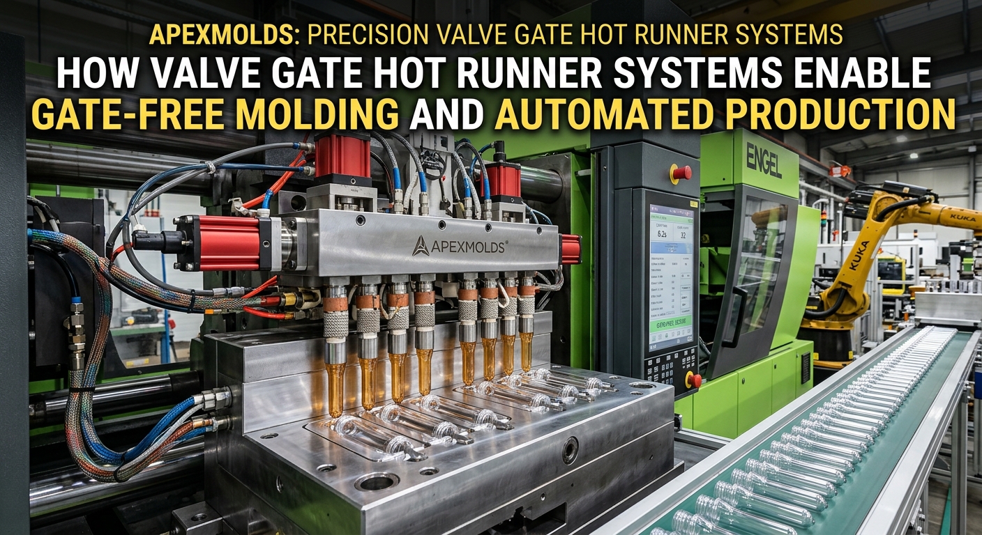 How Valve Gate Hot Runner Systems Enable Gate-Free Molding and Automated Production