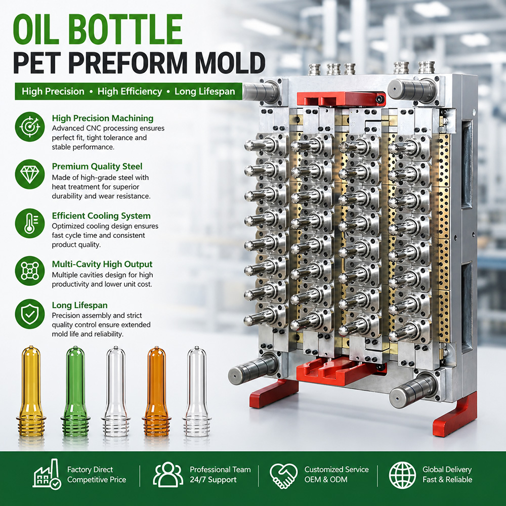 Preform Mold and Closure Mold Integration: Ensuring Perfect Neck Finish Compatibility